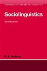 R. A. Hudson, R.a. Hudson, Richard A. Hudson, Hudson R. A., S. R. Anderson - Sociolinguistics