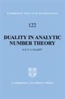 P. D. T. A. Elliott, P.D.T.A. Elliott, Peter D. Elliott, Peter D. T. A. Elliott, Peter D. T. A. (University of Colorado Elliott, Peter D.t.a. Elliott... - Duality in Analytic Number Theory