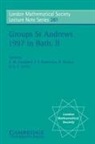 C. M. Campbell, C. M. (University of St Andrews Campbell, C. M. Robertson Campbell, G. C. Smith, Dave Brantley, C. Campbell... - Groups St Andrews 1997 in Bath: Volume 2