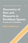 Pertti Mattila, Pertti (University of Jyvaskyla Mattila, Bela Bollobas, W. Fulton - Geometry of Sets and Measures in Euclidean Spaces