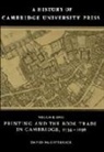 David Mckitterick, David (Trinity College McKitterick - History of Cambridge University Press: Volume 1, Printing and the
