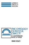 Mark Heller, Heller Mark, Ernest Sosa - Ontology of Physical Objects