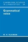 M. H. Klaiman, M.h. Klaiman, Klaiman M. H., S. R. Anderson - Grammatical Voice