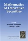 M. A. H. Pliska Dempster, M.a.h. Pliska Dempster, Michael A. H. Dempster, Michael A. H. (University of Cambridge) Dempster, Michael A. H. Pliska Dempster, Mathematical Finance Programme... - Mathematics of Derivative Securities