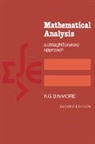 Binmore, K. G. Binmore, Binmore K. G. - Mathematical Analysis