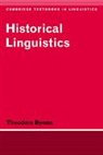 Theodora Bynon, Bynon Theodora, S. R. Anderson, J. Bresnan - Historical Linguistics