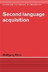 Wolfgang Klein, S. R. Anderson, J. Bresnan - Second Language Acquisition