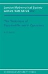 H. O. Codes, H. O. Cordes, H. O. (University of California Cordes, H.o. Cordes, Cordes H. O. - Technique of Pseudodifferential Operators