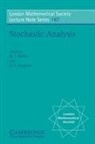 M. T. Barlow, M. T. Bingham Barlow, M.t. Bingham Barlow, M. T. Barlow, N. H. Bingham, N. J. Hitchin - Stochastic Analysis