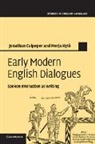 Jonathan Culpeper, Jonathan Kyto Culpeper, Culpeper Jonathan, Merja Kyto, Merja Kytö - Early Modern English Dialogues
