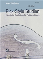 Felix Schell - Pick-Syle Studien (mit Tabulatur)