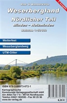 KK Kartographische Kommunale Verlag, KKV Kartographische Kommunale Verlag - KKV Rad- und Wanderkarte: KKV Rad- und Wanderkarte Weserbergland, Nördlicher Teil. Tl.2