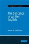Rodney D. Huddleston - Sentence in Written English