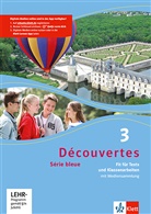 Découvertes - Série bleue - 3: Découvertes 3. Série bleue (ab Klasse 7)