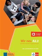 Eva-Maria Jenkins-Krumm, Giorgi Motta, Giorgio Motta - Wir neu - Grundkurs Deutsch für junge Lerner - A2.2: Lehr- und Arbeitsbuch mit Audio-CD