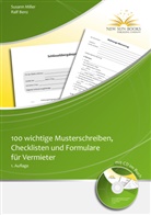 Ralf Benz, Susan Miller, Susann Miller - 100 wichtige Musterschreiben,Checklisten und Formulare für Vermieter