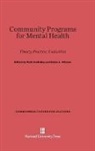 Ruth Kotinsky, Helen L. Witmer - Community Programs for Mental Health