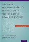 William S. Breitbart, William S. (Chief Breitbart, William S. Poppito Breitbart, Breitbart William S., Shannon R. Poppito, Poppito Shannon R. - Individual Meaning Centered Psychotherapy for Patients With Advanced