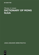 Thomas A Lyman, Thomas A. Lyman - Dictionary of Mong Njua