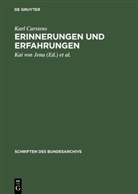 Karl Carstens, Kai von Jena, Schmoeckel, Schmoeckel, Reinhard Schmoeckel, Ka von Jena... - Erinnerungen und Erfahrungen