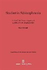 Hal C. Becker, Francisco Garcia Bengochea, Leona Bersadsky, Robert M. Corrigan, Arthur W. Epstein, Warren L. Founds... - Studies in Schizophrenia