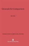Harry Levin - Grounds for Comparison