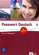 Passwort Deutsch, 5 Bde. - 4: Kurs- und Übungsbuch, m. Audio-CD
