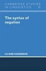 Liliane Haegeman, Liliane (Universite De Geneve) Haegeman - Syntax of Negation