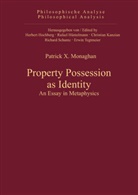 Patrick X Monaghan, Patrick X. Monaghan - Property Possession as Identity