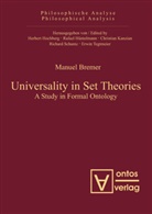 Manuel Bremer - Universality in Set Theories