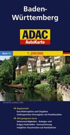 ADAC AutoKarte: ADAC AutoKarte Baden-Württemberg