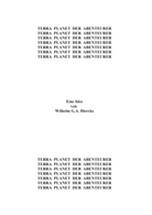 Wilhelm G A Diercks, Wilhelm G. A. Diercks, Wilhelm G.A. Diercks - Terra, Planet der Abenteurer
