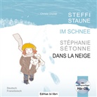449596, Christa Unzner - Steffi Staune im Schnee, deutsch-französisch, mit Audio-CD