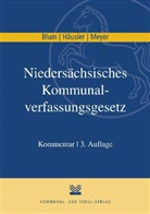 Peter Blum, Bern Häusler, Bernd Häusler, Hubert Meyer, Hubert Meyer (Prof. Dr.) - Niedersächsisches Kommunalverfassungsgesetz (NKomVG), Kommentar
