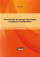 Denise Wein - Hintergründe der geringen Konvergenz europäischer Sozialpolitiken