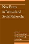 Ellen Frankel (Bowling Green State Universit Paul, Ellen Frankel Miller Paul, Fred D Miller, Fred D. Jr. Miller, Jr Miller, Jr Fred D. Miller... - New Essays in Political and Social Philosophy: Volume 29, Part 1