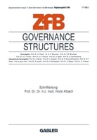 Hors Albach, Horst Albach - ZfB (Zeitschrift für Betriebswirtschaft) Special Issue - 1996/3: Governance Structures