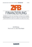 Hors Albach, Horst Albach - ZfB (Zeitschrift für Betriebswirtschaft) Special Issue - 1997/2: Finanzierung