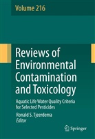 Ronal S Tjeerdema, Ronald S Tjeerdema, Ronald S. Tjeerdema - Aquatic Life Water Quality Criteria for Selected Pesticides