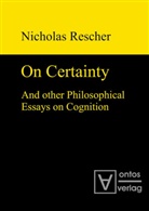 Nicholas Rescher - On Certainty