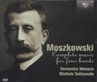 Moritz Moszkowski - Complete Music for four Hands, 3 Audio-CDs (Audio book)