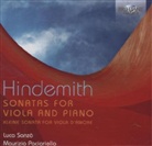 PAUL HINDEMITH - Sonatas für Viola und Klavier, 1 Audio-CD (Audio book)