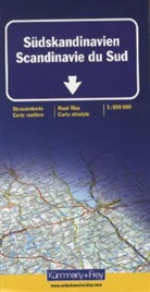 Scandinavie du sud 1:800 000