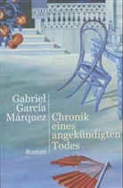 Gabriel Garcia Marquez, Gabriel García Márquez - Chronik eines angekündigten Todes