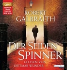 Robert Galbraith, J. K. Rowling, Dietmar Wunder - Der Seidenspinner, 3 Audio-CD, 3 MP3 (Hörbuch)
