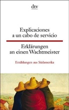 Erica Engeler, Erica Engeler - Explicaciones a un cabo de servicio Erklärungen an einen Wachtmeister. Explicaciones a un cabo de servicio
