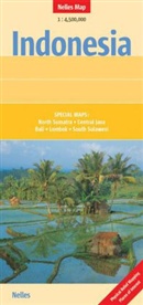 Nelles Maps: Indonesia 1:4'500'000 - ancienne édition