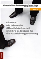 Falk Neubert - Die informelle Öffentlichkeitsarbeit und ihre Bedeutung für die Nachrichtengenerierung