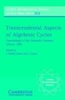 S. M¿ller-Stach, S. (Johannes Gutenberg Universitat M Muller-Stach, Stefan Peters Muller-Stach, S. Müller-Stach, J. W. S. Cassels, S. Muller-Stach... - Transcendental Aspects of Algebraic Cycles
