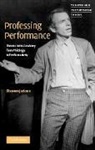 Shannon Jackson, Shannon (University of California Jackson, Tracy C. Davis - Professing Performance